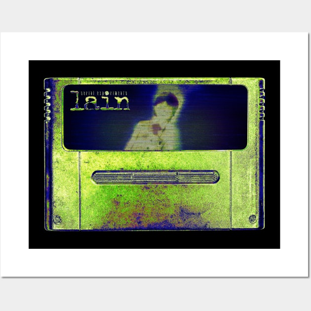 Super Famicom Lain - Ver. 4 Wall Art by RAdesigns